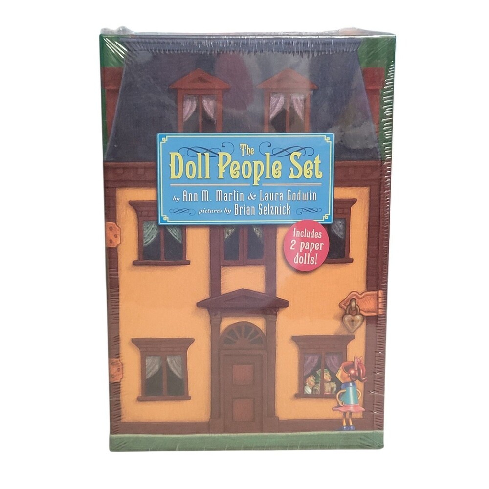 The Doll People Set 3 Book Paperback Boxed Set 2 Paper Dolls  NEW SEALED Disney